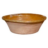 Large French Pottery Bowl