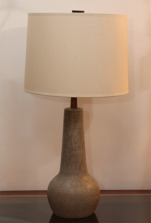 Gordon Martz Speckled Ceramic Lamp