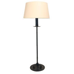 Disc-Based Short Floor Lamp