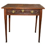20th Century Welsh Carved Side Table