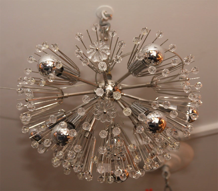snowflake chandelier