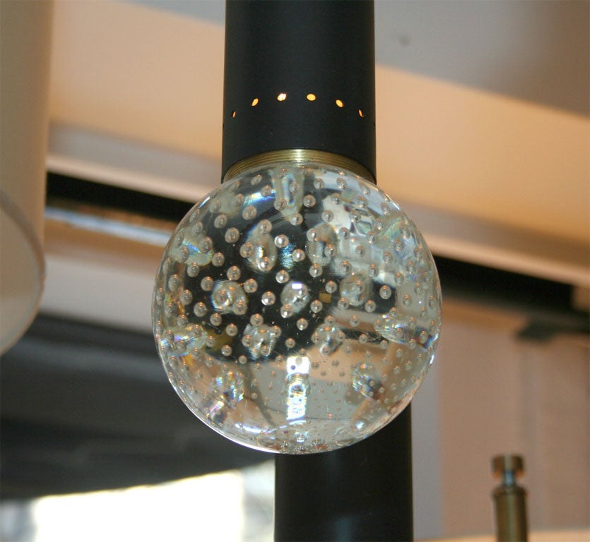 Italian Art Glass Hanging Fixture 1
