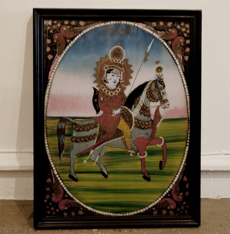 Indian Glass Painting