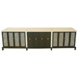 Long Lacquered Johnson Furniture Cabinet