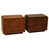 Patchwork Front Night Stands