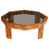 Octagonal Copper Coffee Table