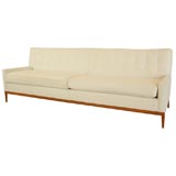 Elegant High-Back Mid-Century Sofa