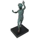 Late 19th Century Grand Tour Bronze Faun