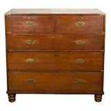 Antique British Campaign Chest of Drawers