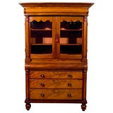 Antique Cabinet over Chest