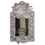 20th Century Mirror with Shell Frame by Frédérique Lombard Morel