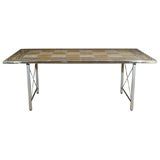 1950's Mosaic Tile Top Table