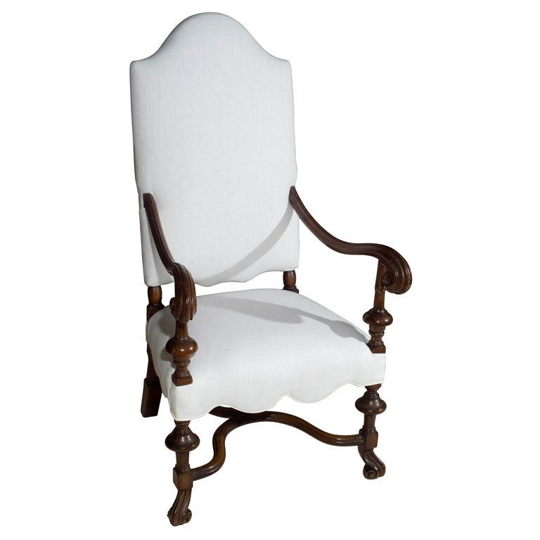 Pair William and Mary Style Chairs