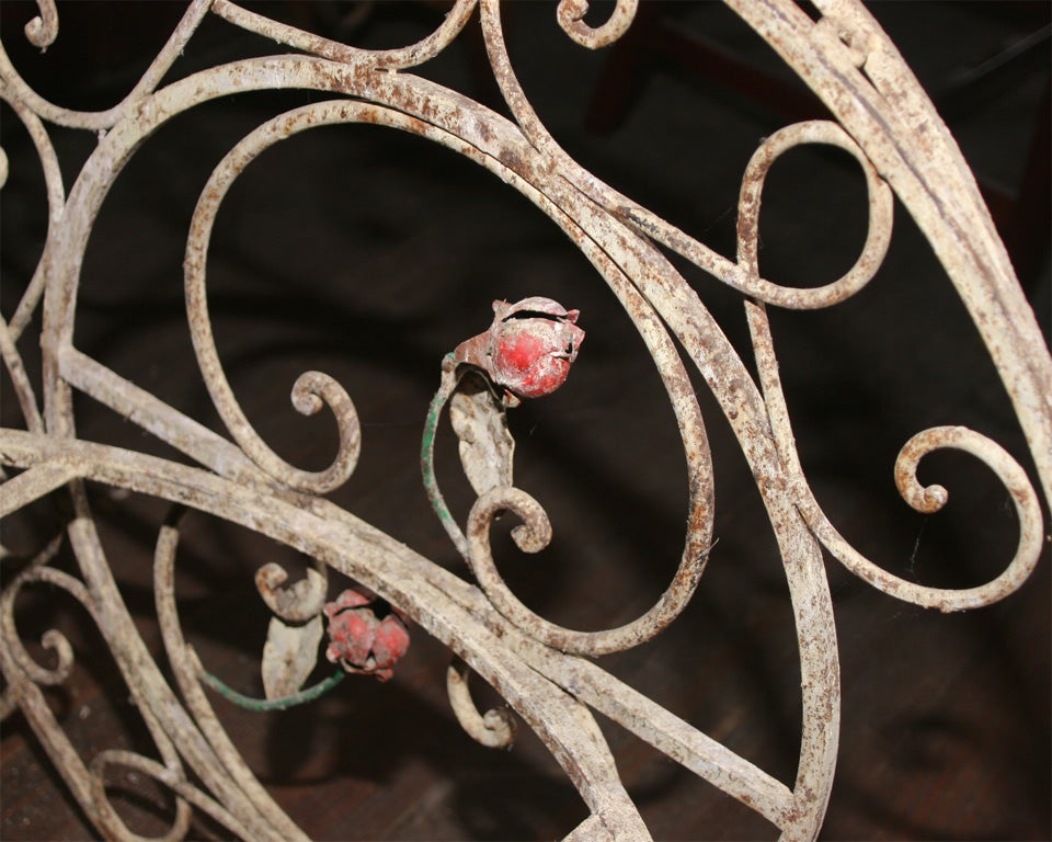 French Wrought Iron Settee 4