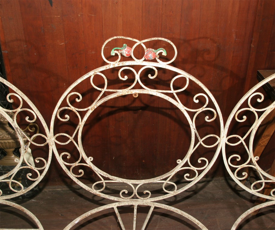 French Wrought Iron Settee 5