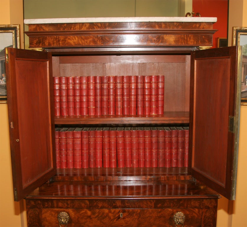 New York Classical Secretary Attributed To Duncan Phyfe In Excellent Condition In Norwalk, CT