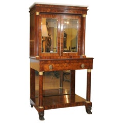 Antique New York Classical Secretary Attributed To Duncan Phyfe