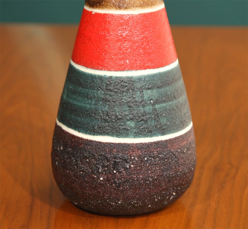 Ceramic Vase by Guido Gambone, Italian 1950s For Sale 2