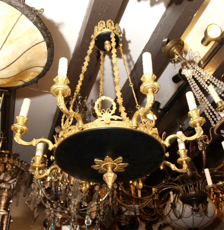 20th Century Empire-Style Chandelier For Sale