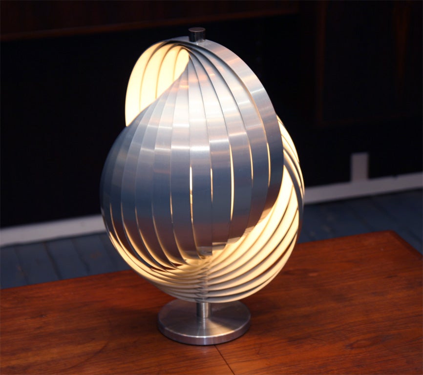 Mid-20th Century Verner Panton Moon Table Lamp