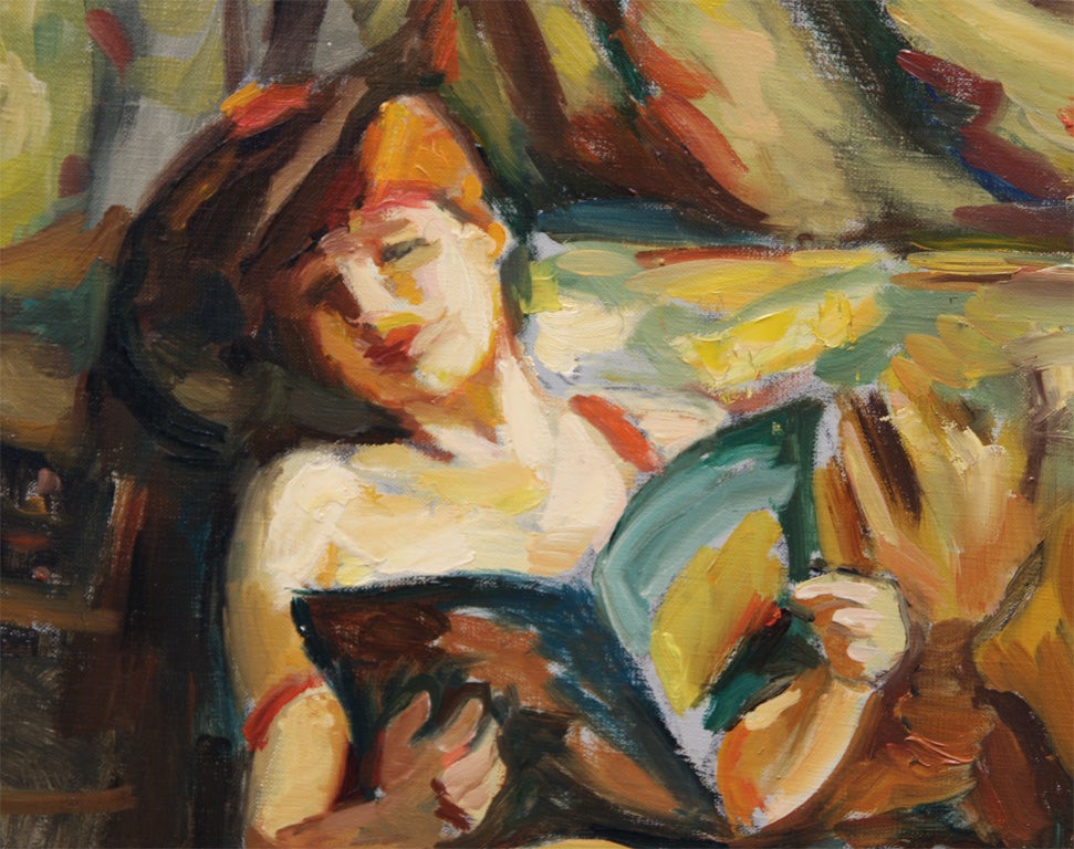 Pierre Cornu, Oil on Canvas 1