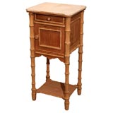 Faux Bamboo Night Stand