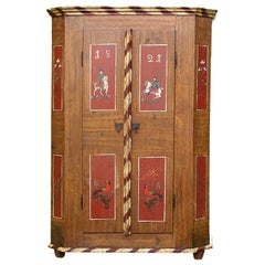 Antique "Reiterschrank" Dated 1821