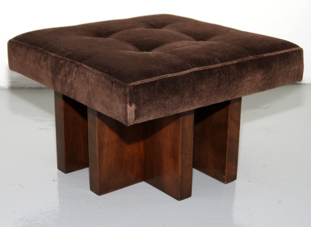Gueridon Handcrafted Ottoman