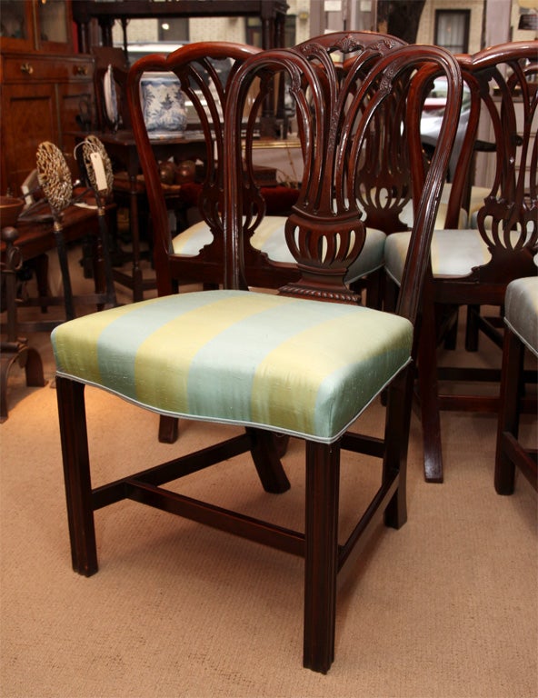 Set of Twelve Georgian Dining Chairs