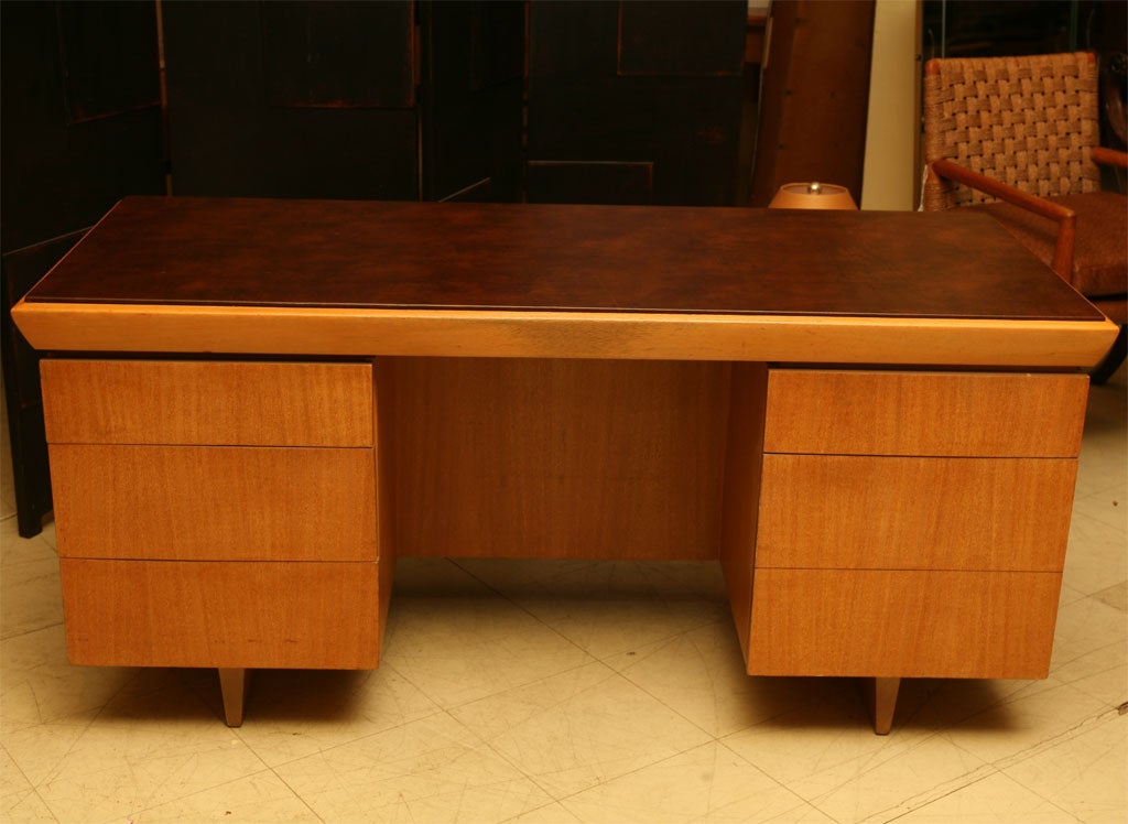 Brown and Saltzman desk