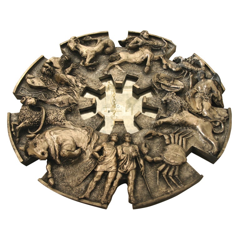 1970
S Cast Resin Zodiac Mirror