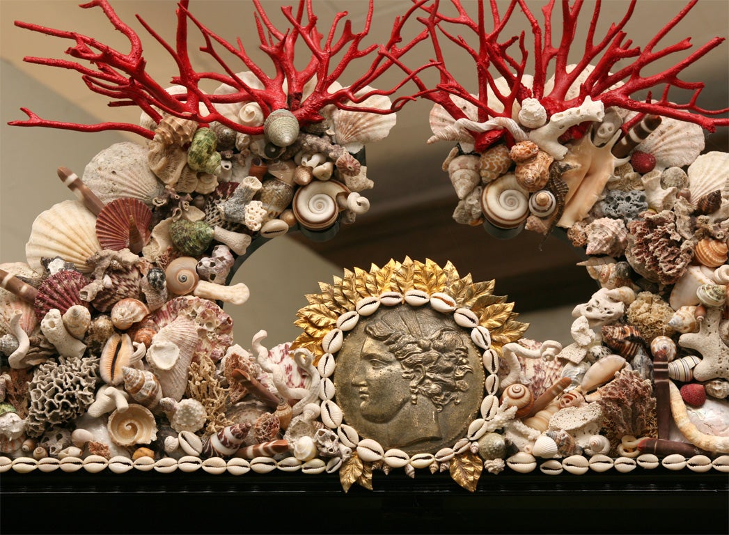 Seashell Splendor In The Style of Tony Duquette 2