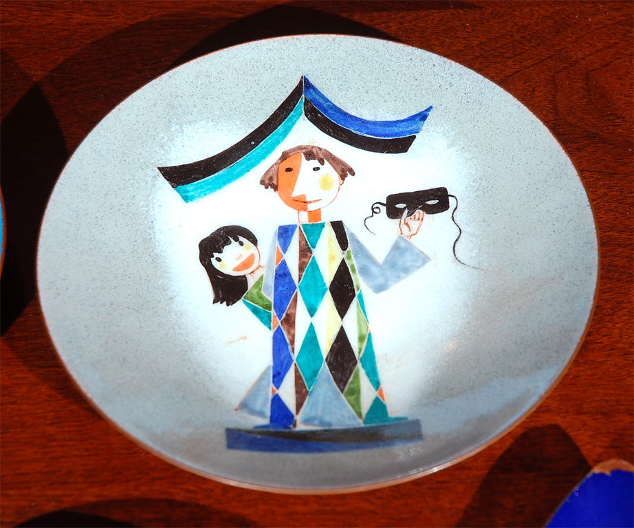 Franz Bergmann enamel plates on metal 3