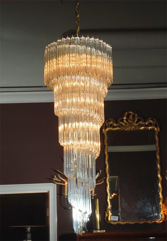 Italian Chandelier, Possibly Venini
