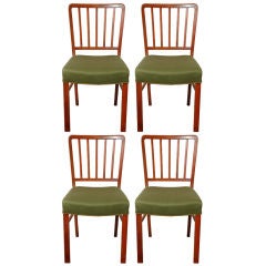 4 Fritz Hanson Danish Dining Chairs