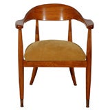 Hans Wegner-Inspired Side Arm Chair "The Chair"