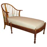 Antique Old Painted Windsor Chaise