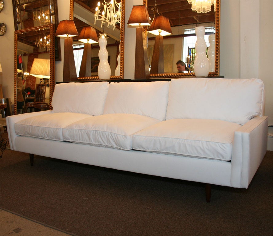 Long Selig Mid Century Sofa