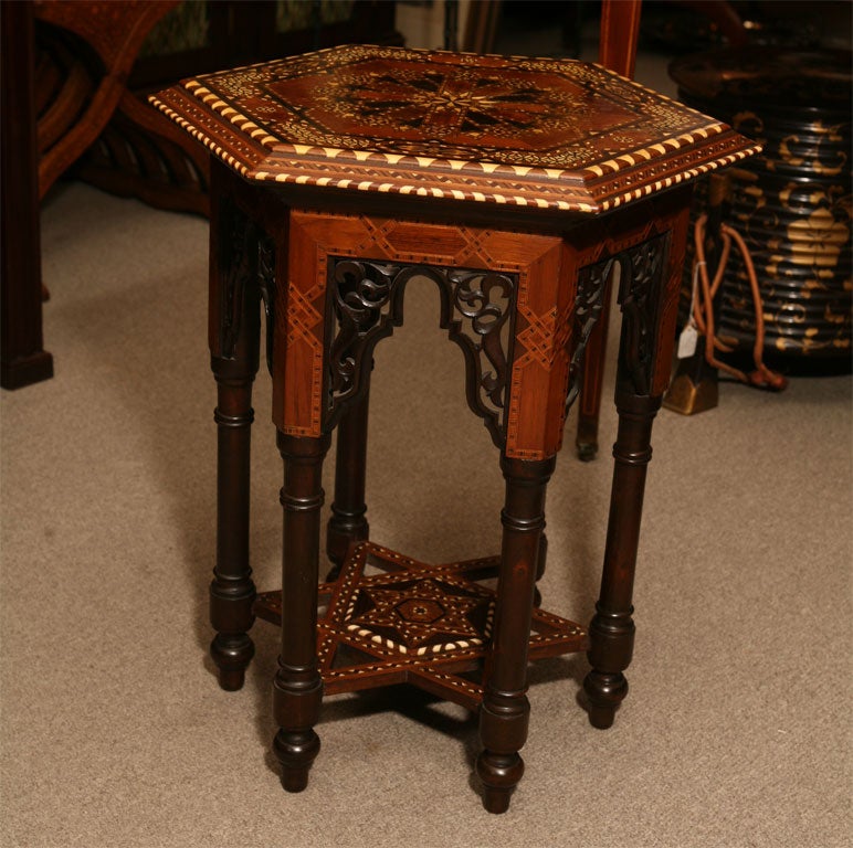 Moroccan side table
