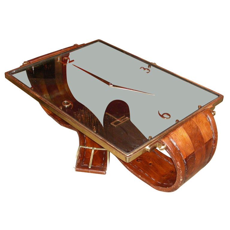 Wrist Watch Shaped Coffee Table Ideas 1970s Wrist Watch Shaped Coffee Table For At 1stdibs