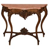 Antique Italian Style Console Table