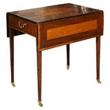 18th century Sheraton inlaid Pembroke table.