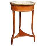 Louis XVI Mahogany Gueridon attributed to Moreau