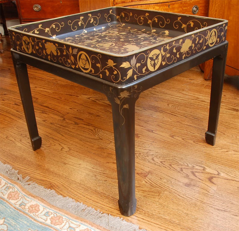 A Japanese Lacquer Low Table