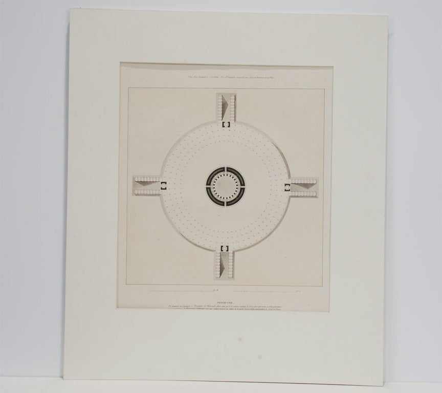 Plan of Newton's Cenotaphe