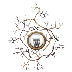 Hervé van Der Straeten, "Branches", Bronze Mirror, France, 2008 7