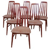 Set 6 Teakwood Dining Chairs