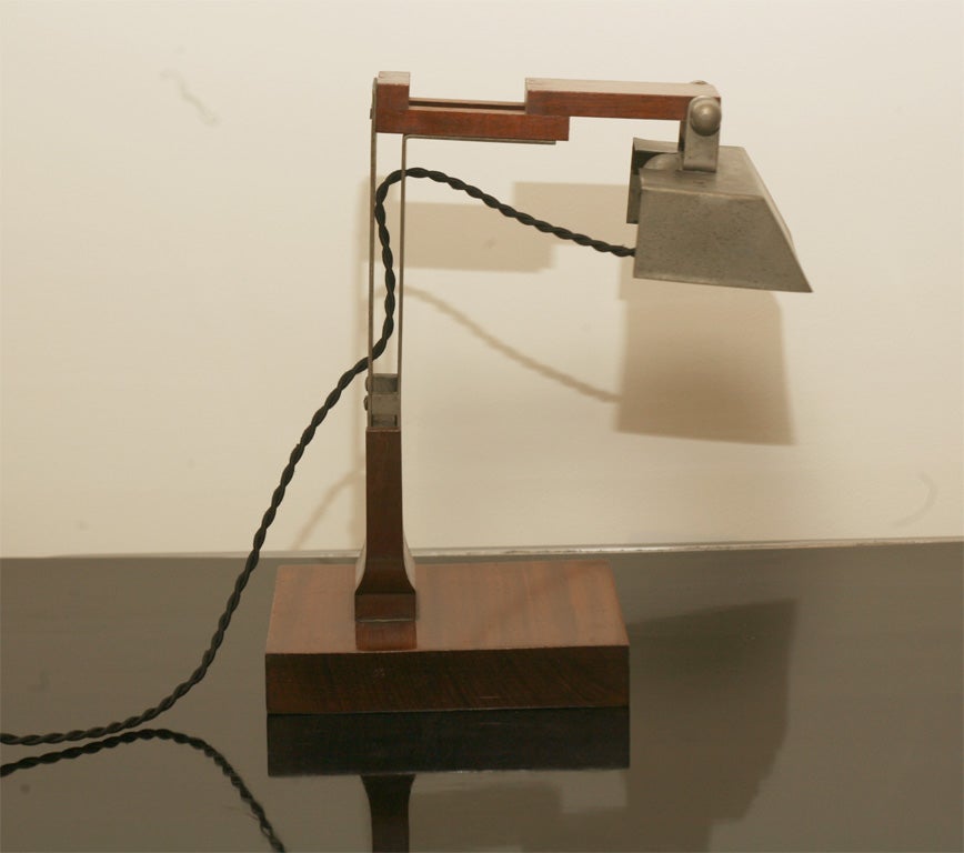 Mid-Century Modern Jacques Le Chevallier Lamp (attributed)