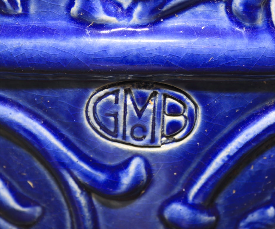 Gladding, McBean Co. Glazed Clay Jar For Sale 4