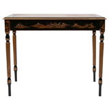 Antique A Napoleon III Gilt Japanned Table